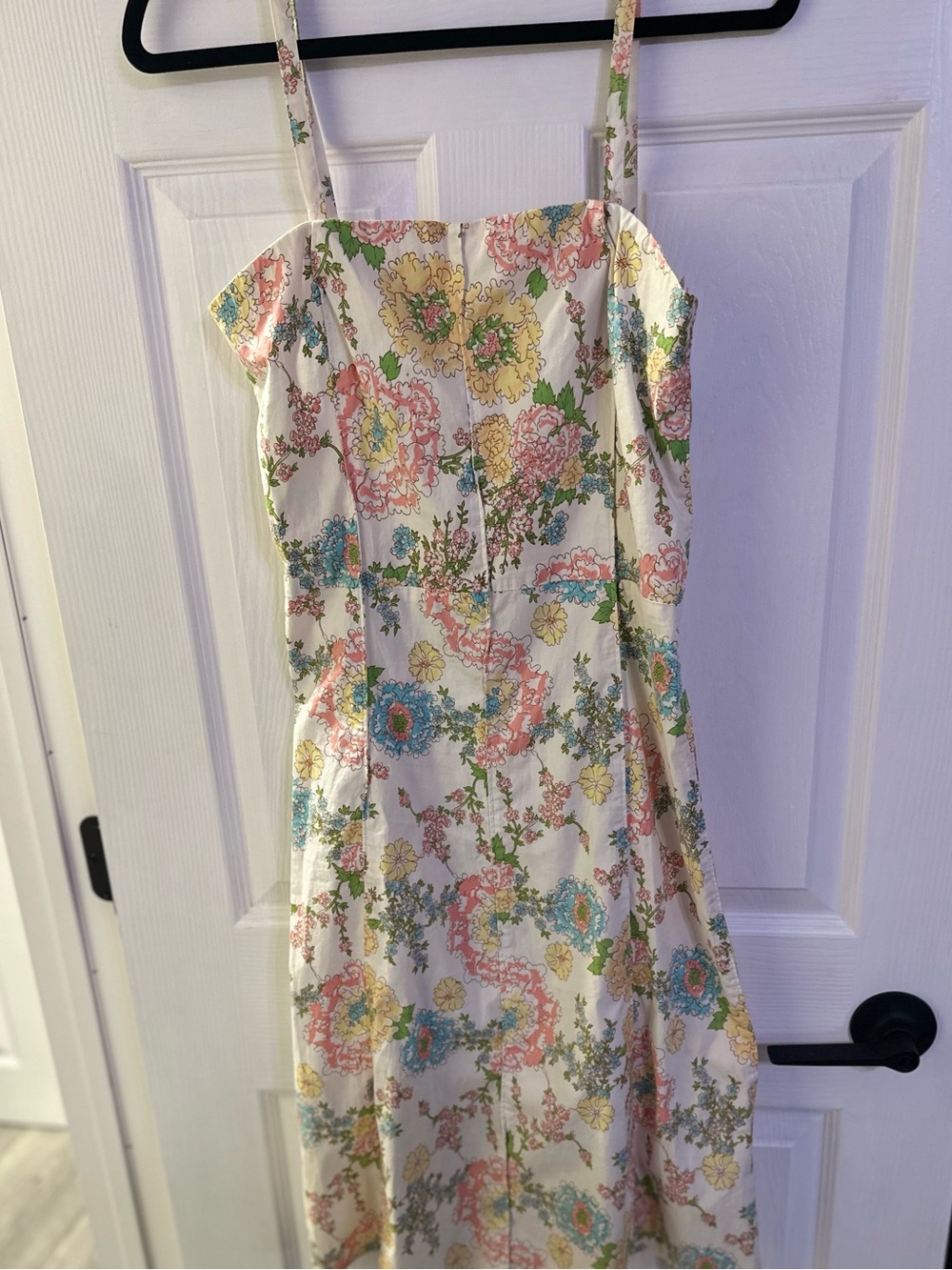 Vintage Pastel Floral Baby Doll Y2K Dress